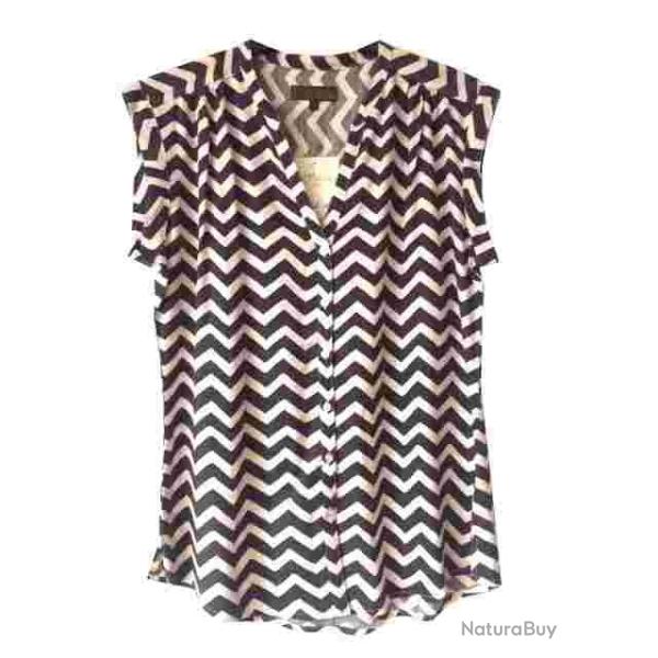 Chemisier sans manches imprim� LE1803 44