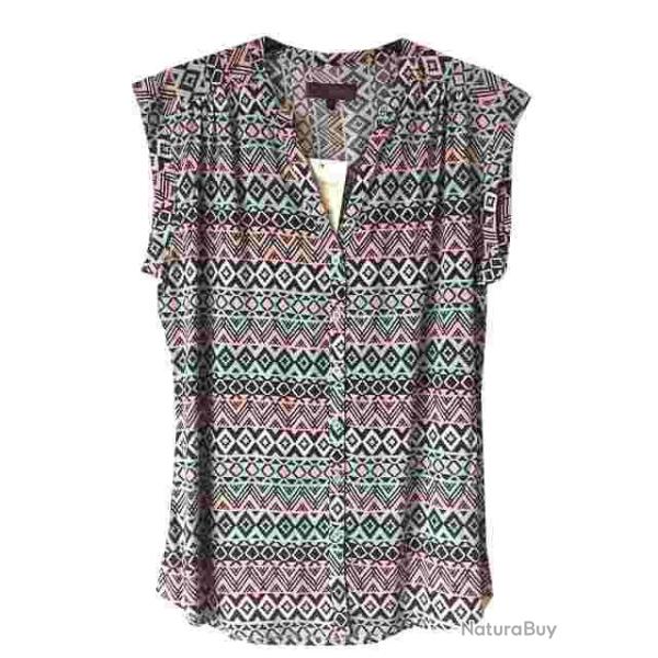 Chemisier sans manches imprim� LE1805 40