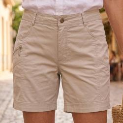 MAYFLOWER MIRZA1 Short en tissu extensible pour femme au confort stretch