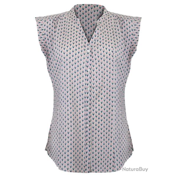 Chemisier sans manches imprim� N1131A 46