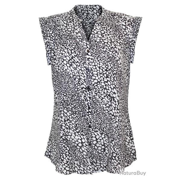 Chemisier sans manches imprim� N1132A 48