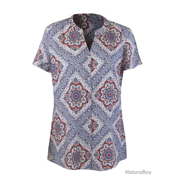 Chemisier imprim� N2122A 44