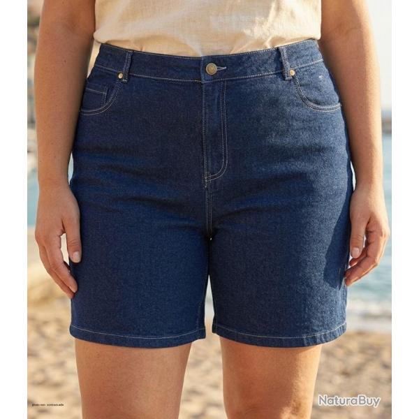 AXONE SAXO1 Short grandes tailles en tissu extensible au confort stretch