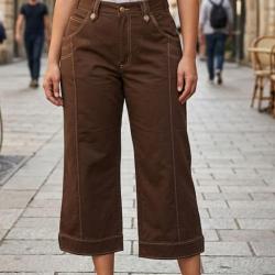 AXONE SH1161M Pantacourt femme extensible pour un confort optimal au quotidien