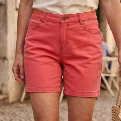 Short en tissu extensible femme MAYFLOWER SHORTF301A le confort stretch absolu pour bouger avec &eacute;l&eacute;g