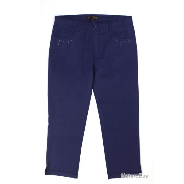 Pantacourt tissu extensible T3101A 48