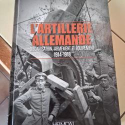 Livre l artillerie allemande HEIMDAL