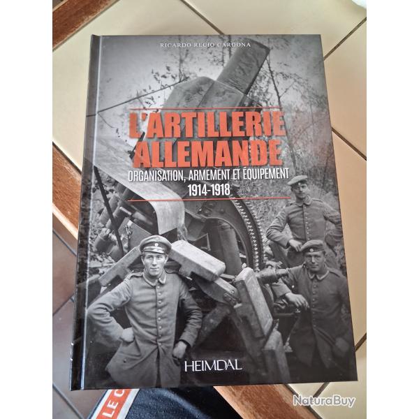 Livre l artillerie allemande HEIMDAL