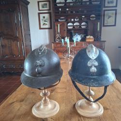 2 casques fran&ccedil;ais mod.26