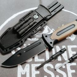 Couteau de chasse Albainox All-Bany + Accessoires