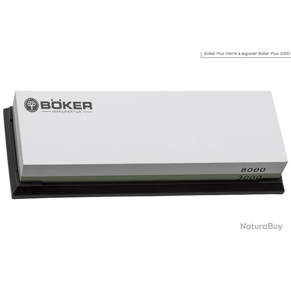 Pierre � aiguiser B�ker Plus 3000/8000 avec socle - 09BO197