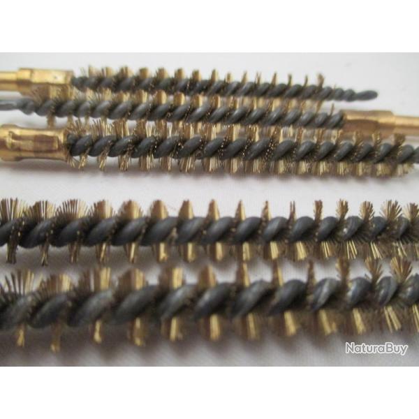 en lot - 5 goupillons neuf en laiton diametre 9mm