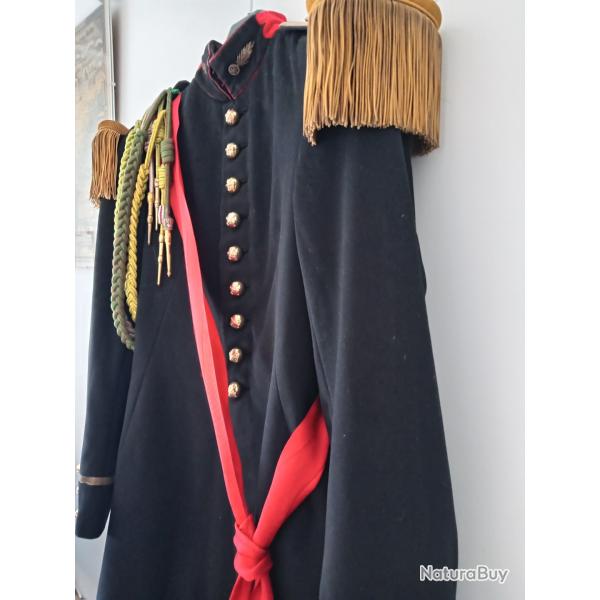 TUNIQUE DE GRANDE TENUE D'OFFICIER FRANCAIS WW1