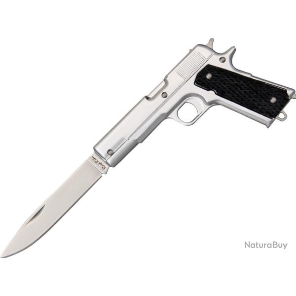 Couteau de poche pistolet Rough Ryder .45 -