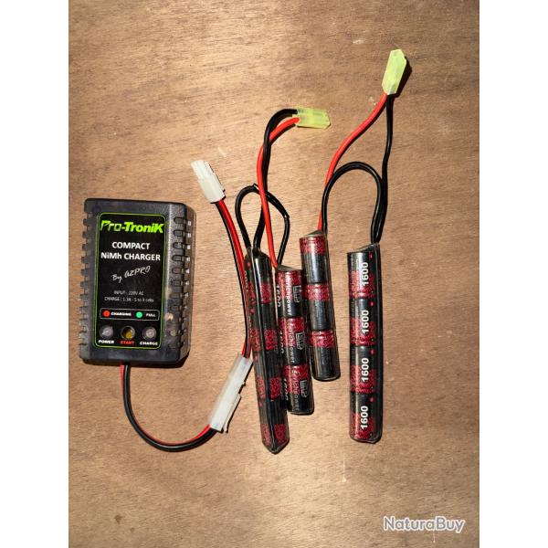 Batterie nimh 8,4 V 1600mah