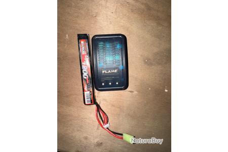 Batterie Li-po Swiss Arms 11.1V 1100mAh 25C – Puissante Pour Airsoft AEG