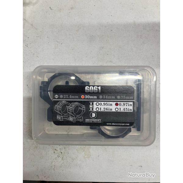 Colliers picatinny Discovery 30mm bas