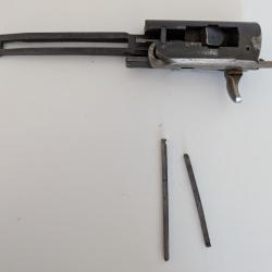 Culasse compl&egrave;te Browning twelvette calibre 12 avec doigt d'armement barrettes de fixation culasse