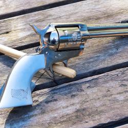 Pietta SAA 1873 "TRUMP" nickel&eacute; Calibre .357 magnum