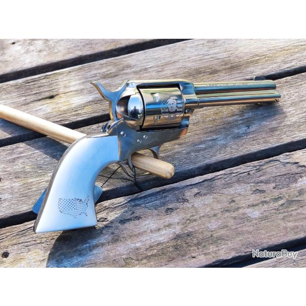 Pietta SAA 1873 "TRUMP" nickel� Calibre .357 magnum