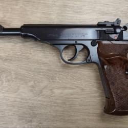 Pistolet WALTHER mod&egrave;le PP Sport - Cal .22 LR - Canon 6" filet&eacute; - Hausse r&eacute;glable (Occasion)