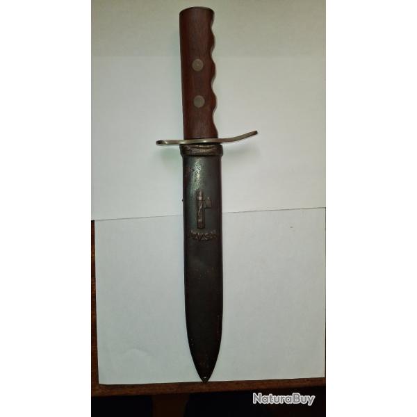 poignard fasciste italien M.V.S.N.