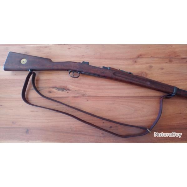 bretelle cuir pour Carl Gustaf M 96