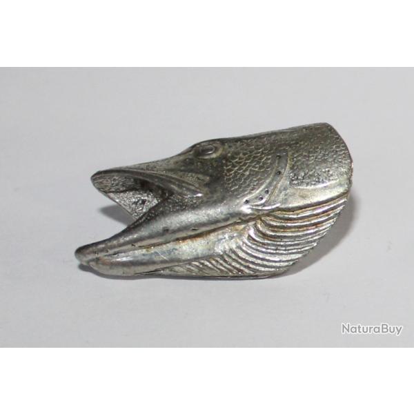 Pin's �tain "Th�me poisson": T�te de Brochet