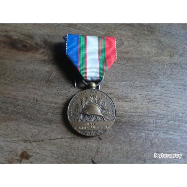 m�daille  union nationale des combatants