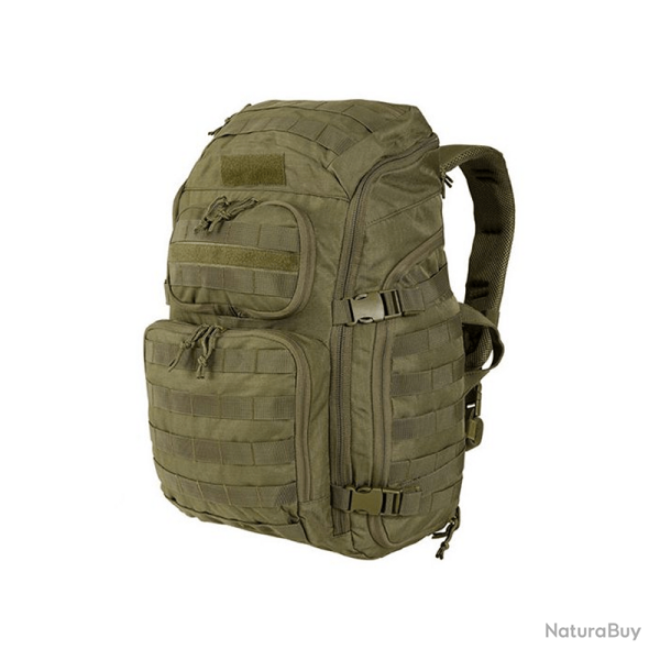 Sac � dos 45 L Ares Airplane polyester ripstop 600D ouverture - Vert olive