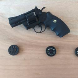 Colt python 357 magnum umarex bille et plombs 4.5mm mod&egrave;le court 2.5p