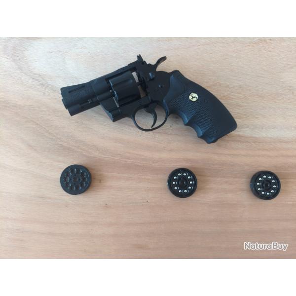 Colt python 357 magnum umarex bille et plombs 4.5mm mod�le court 2.5p