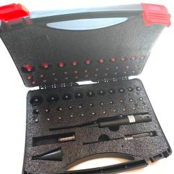 Collimateur laser universel - 32 adaptateurs (.159 &agrave; .998 / 4,0 &agrave; 25,3 mm)