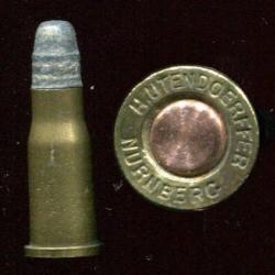 5.3 x 22R Scheiben Pistol - H UTENDOERFFER NURNBERG - Port Compris