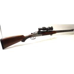 OCCASION MERKEL 223E - CALIBRE 9.3X74 AVEC AIMPOINT H34S SUR MONTAGE AMOVIBLE - BON ETAT GENERAL