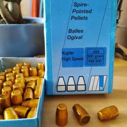 50 ogives H e tN 458-300 gr KUPFER HIGH SPEED