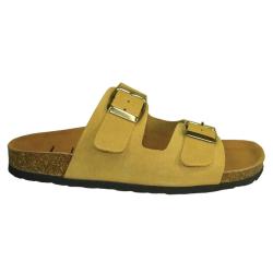 Sandales Psik en Cuir Cr&egrave;me pour Femme - Ayoka 39