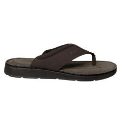 Tongs en Cuir Marron pour Homme - Dirbe - Ayoka 41