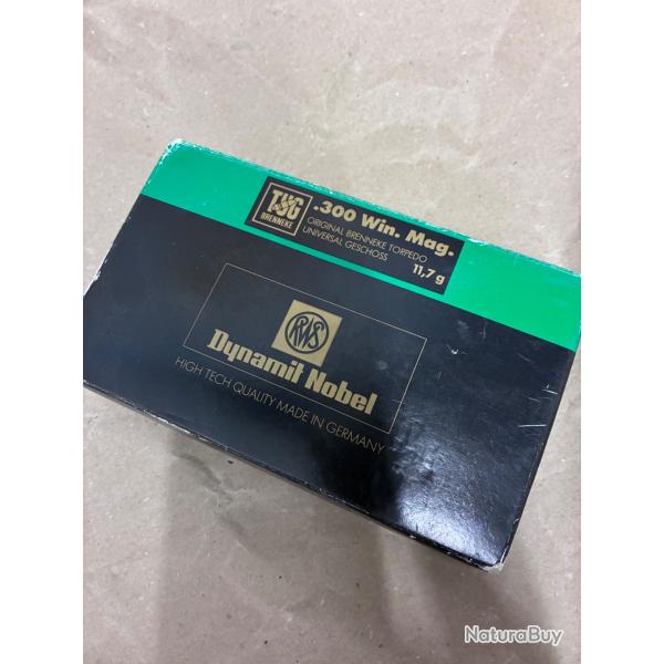 Munition cal 300 rws