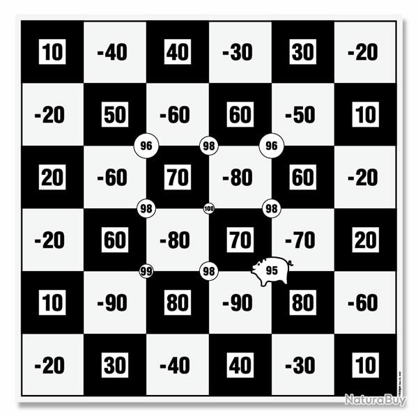 25 Blasons Echiquier 36 Carr�s 63 x 63