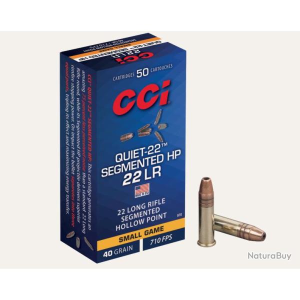 CCI 22LR Quiet-22 Segmented HP