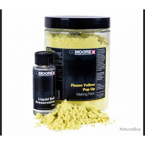 Kit de fabrication de pop-up CCMoore fluo yellow