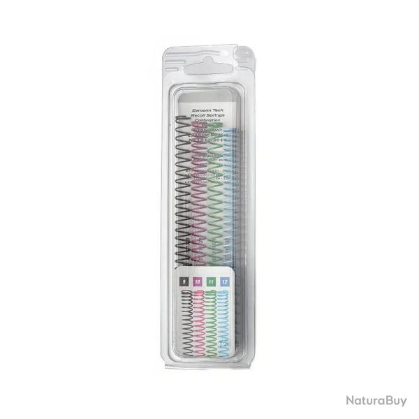 EEMANN TECH RECOIL SPRINGS CALIBRATION PACK STANDARD CLASSIC MINOR FOR 1911/2011