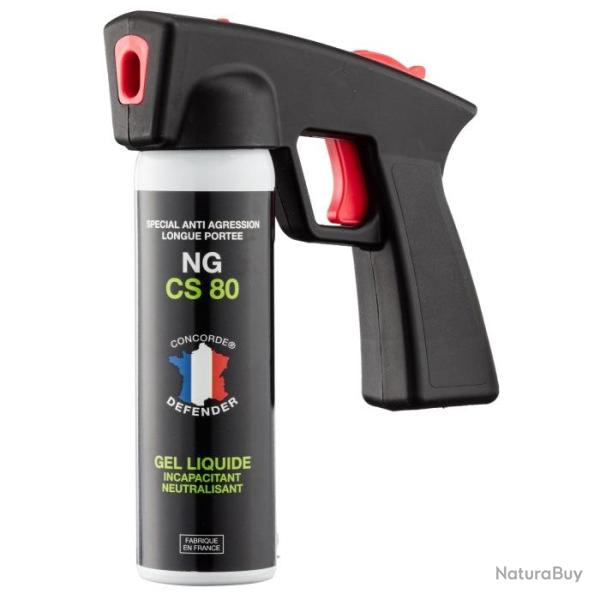 A�rosol Concorde Defender avec Poign�e Gel CS 80 - 100 ml - Nouvelle - Par 1