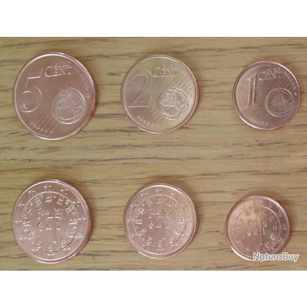 Portugal 1 2 5 Cent 2002 Neuf Cents Piece Euro