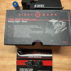 vente point rouge Sight Mark Ultra shot R-spec series reflex sight Black