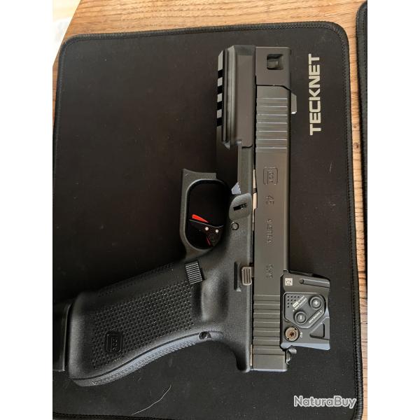 Glock 45 gen 5 COA ( aimpoint ) 9x19 + compensateur + holster