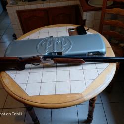 Vends fusil beretta trap cal12 chokes fixes crosse gaucher en excellent &eacute;tat peu tir&eacute; cause sant&eacute;