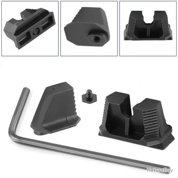 Hausse et Guidon Special Silencieux Glock | TXC ARMEMENT