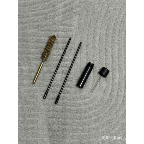 PM Beretta 1938/42/44/49 Kit Complet D'entretien ( �couvillon - Baguette - Huilier ) Italie WW2